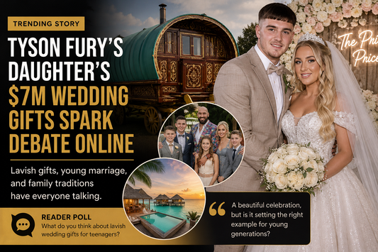 Tyson Fury’s Daughter’s $7M Wedding Gifts Spark Debate Online