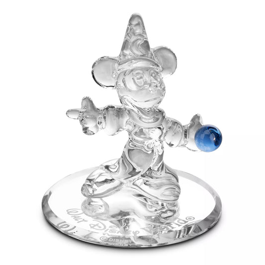 Sorcerer Mickey Glass Figurine by Arribas