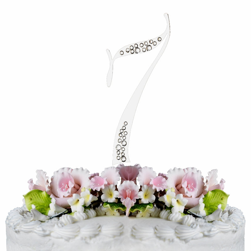 Luxe Crystal Topper – Silver and Gold Edition #0978
