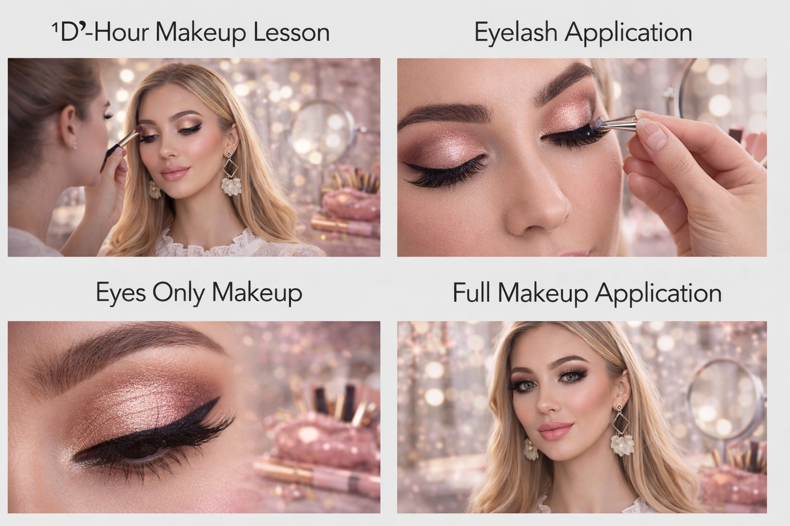 Eyes Only Makeup Application