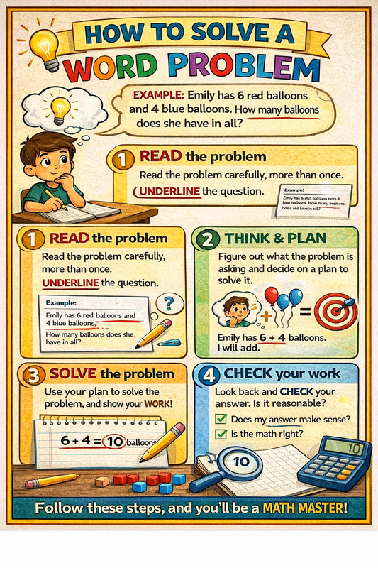 Learning Sight Words in Class (Printable Classroom Poster)