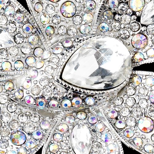 Radiant Rhinestone Brooch – Crystal Edition #0535