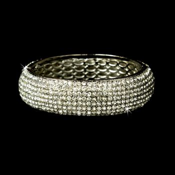 Bracelet 8332 Silver Clear 33
