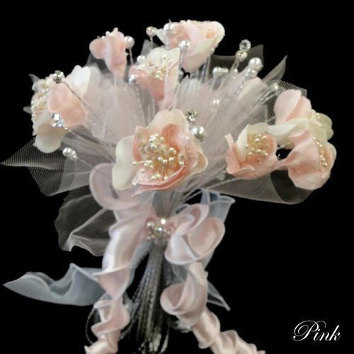 Timeless Crystal Accent – White, Rum, Ivory, and Pink Edition #1206