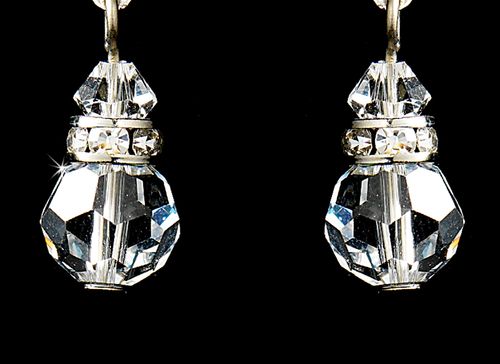 Couture Swarovski Earrings – Ivory Edition #0912