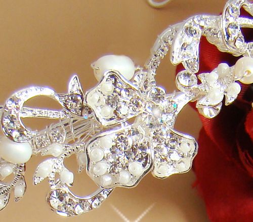 Couture Pearl Tiara – Ivory Edition #1367