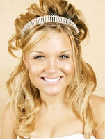 Radiant Crystal Headband – Ivory Edition #1122