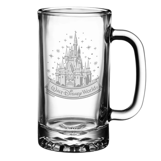Cinderella Castle Glass Sport Mug – Personalized