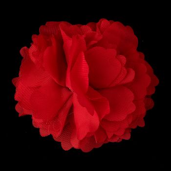 Dainty Red Floral Hair Clip With Additional Brooch Pin 9943 36