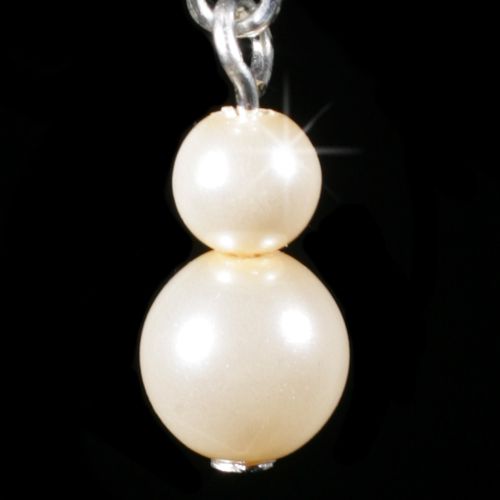 Glamour Pearl Accent – Silver Ivory Edition #1128