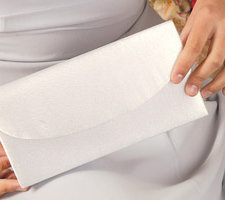 Glamour Chic Clutch – Ivory Edition #0368