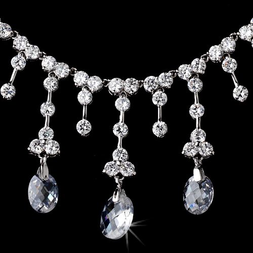 Glamourous Crystal Wedding Jewelry Set Ne 3628 51