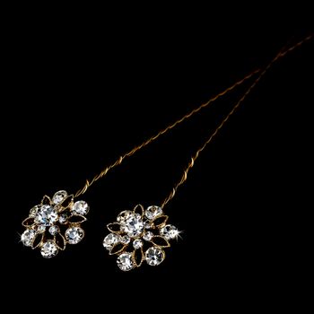 Gold Crystal Bouquet Jewelry Bq 211 29