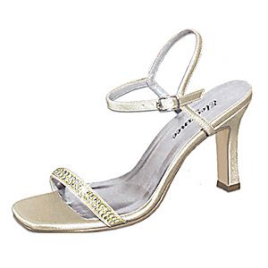 Glamour Satin Platforms – Gold, Silver and Black Edition #0877