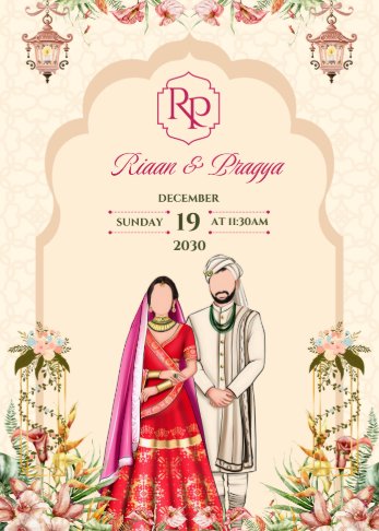 Indian Wedding Invitations