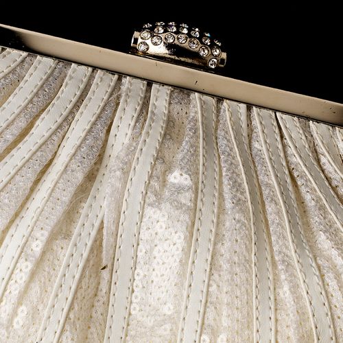 Couture Ivory Evening Bag – Gold Edition #0215