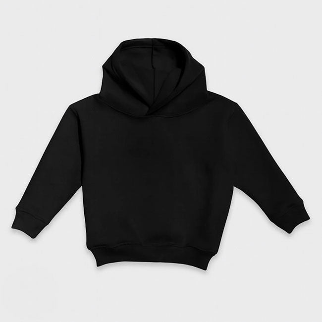 Toddler Fleece Hoodie Sweatshirts – Black – 100% Polyester Black 5T