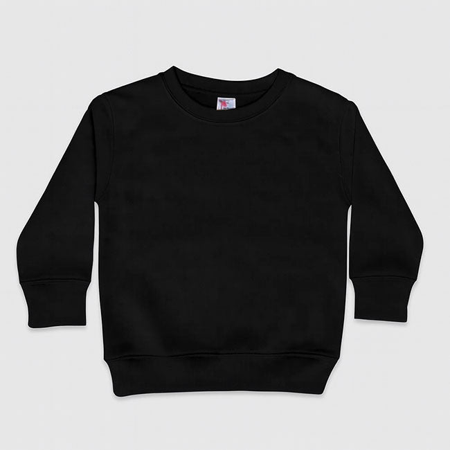 Youth Fleece Sweatshirts - Black - 100% Polyester Black XS
