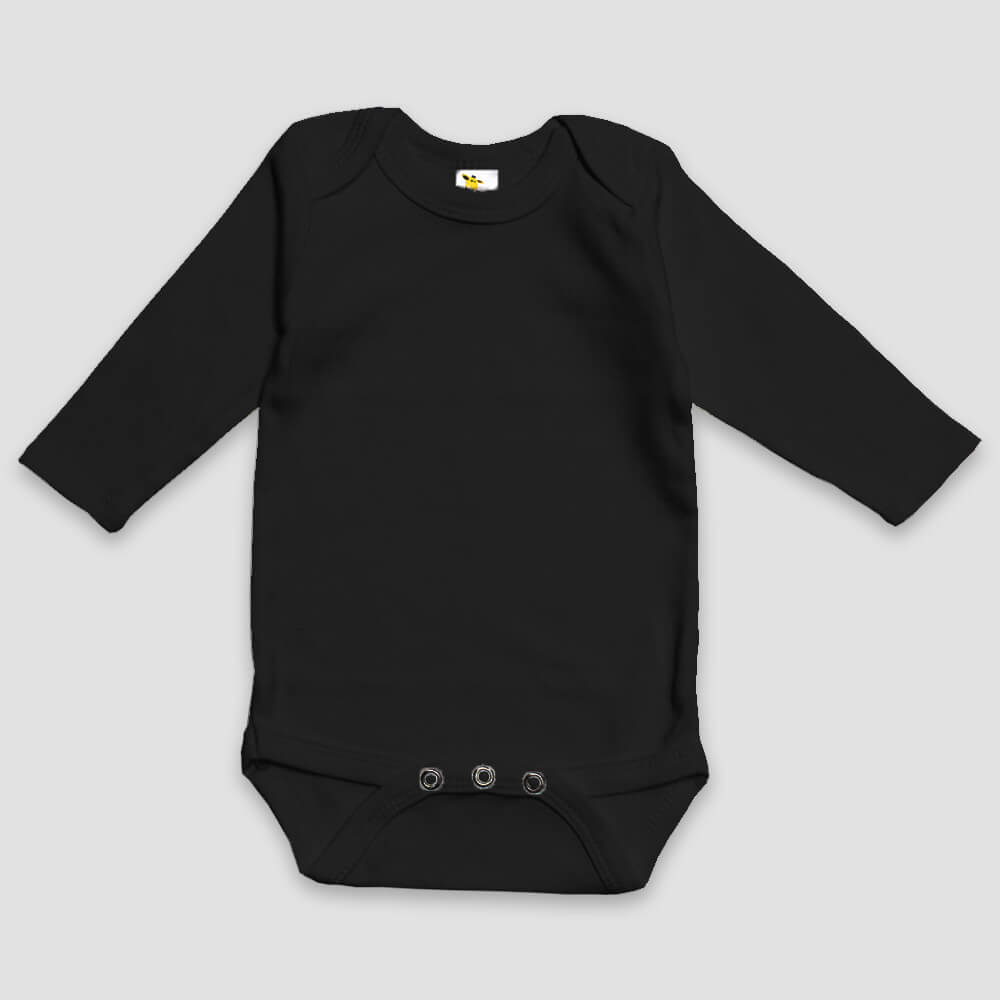 Baby Long Sleeve One-Piece Onesies – Premium 100% Cotton Pink additional image 2