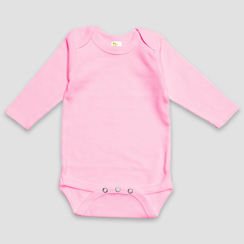 Baby Long Sleeve One-Piece Onesies – Premium 100% Cotton Navy additional image 3