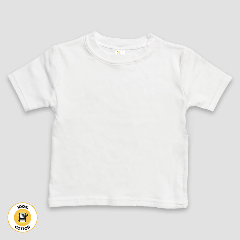 Toddler Crew Neck T-Shirts – Premium 100% Cotton Navy additional image 2