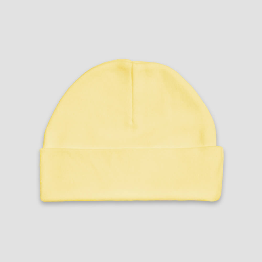 Baby Beanie Hats – Polyester Cotton Blend Blue additional image 3