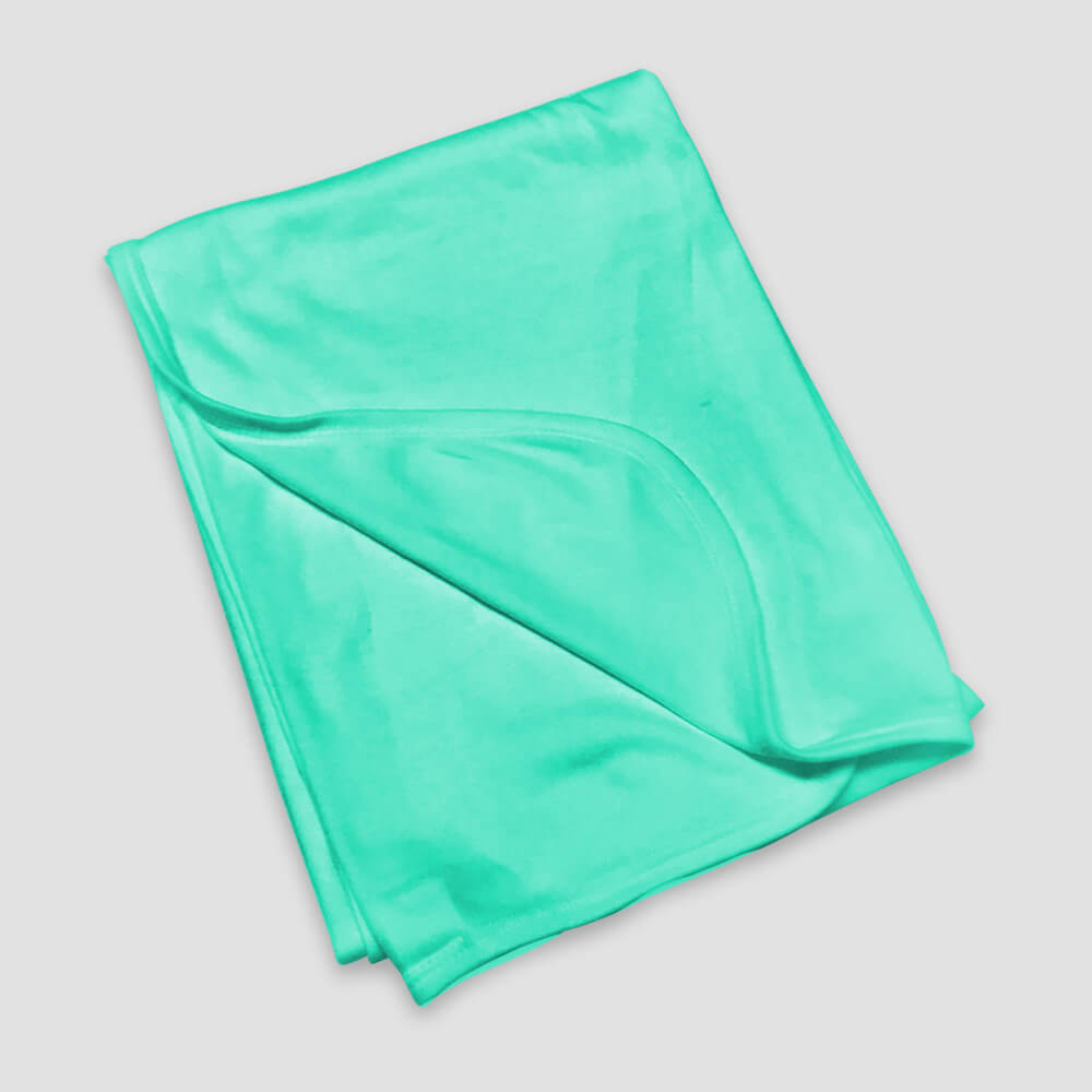 Baby Receiving Blankets - Poly-Cotton Blend Yellow additional image 3