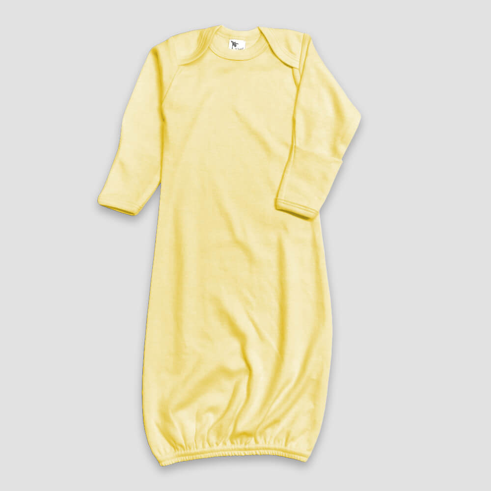 Baby Sleep Gowns With Mittens – Polyester Cotton Blend Blue additional image 3