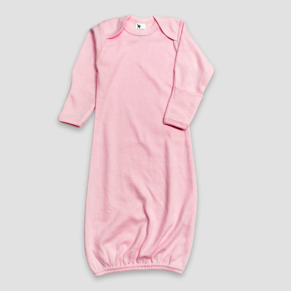 Baby Sleep Gowns With Mittens – Polyester Cotton Blend Yellow additional image 2