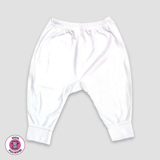 Baby Jogger Pants - White - 100% Polyester White 6-12M
