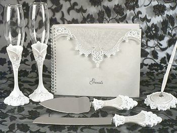 Glamour Toasting Guestbook