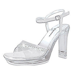 Luxe Metallic Pumps – Silver Edition #0187