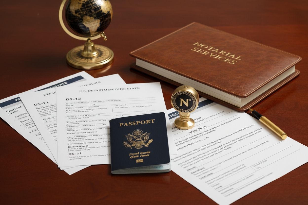 Notary-Assisted Passport Intake & Referral Support