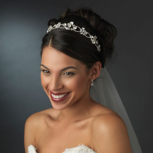 Rhinestone Bridal Tiara Hp 8115 123