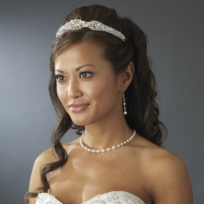 Radiant Pearl Headband – Ivory Edition #0593