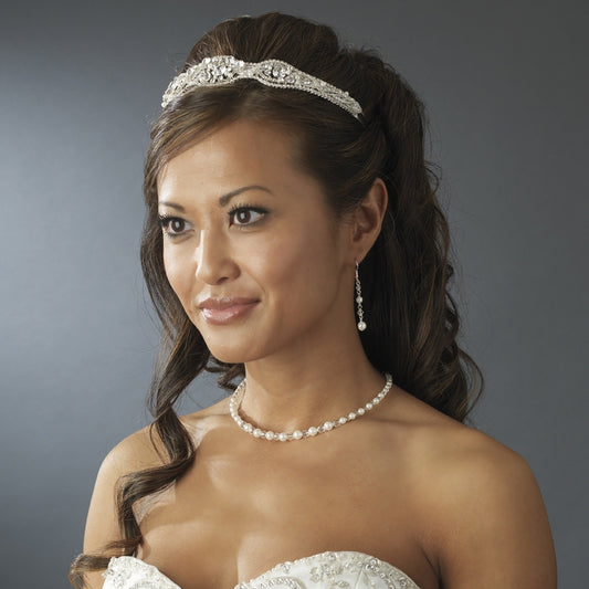 Radiant Pearl Headband – Ivory Edition #0593