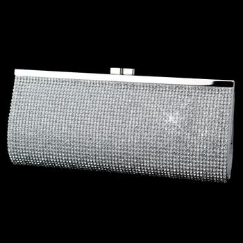 Radiant Crystal Clutch – Ivory Edition #0303