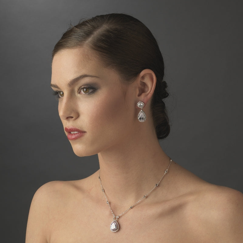 Signature CZ Necklace – Crystal Edition #0669