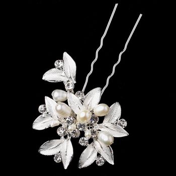 Luxe Pearl Pin – Silver Edition #0543