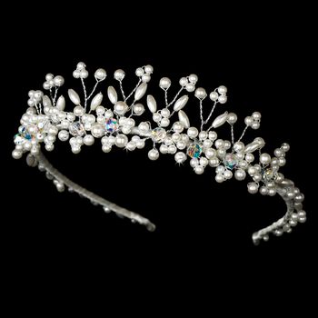 Radiant Swarovski Tiara – Silver Edition #0897