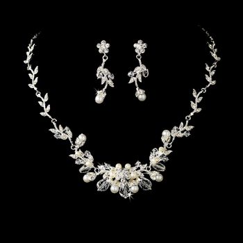 Ethereal Swarovski Necklace – Silver Edition #1476