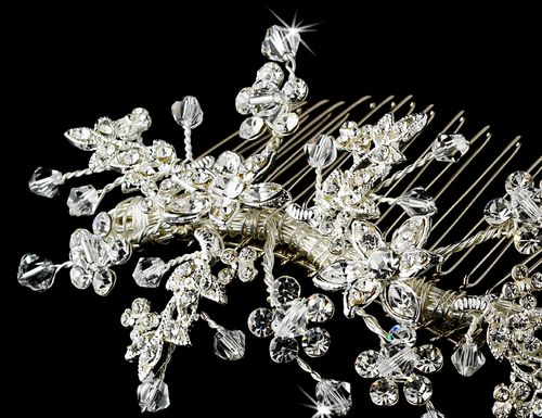 Timeless Swarovski Comb – Silver Edition #0043