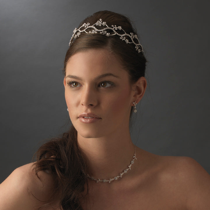 Sweetly Floral Tiara Hp 166 61