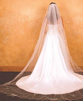 Radiant Cathedral Mantilla – Champagne Edition #0373
