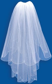 Timeless Cathedral Tulle Veil – Ivory Edition #0369