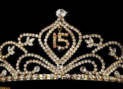 Couture Quinceañera Accessory – Gold Edition #0242